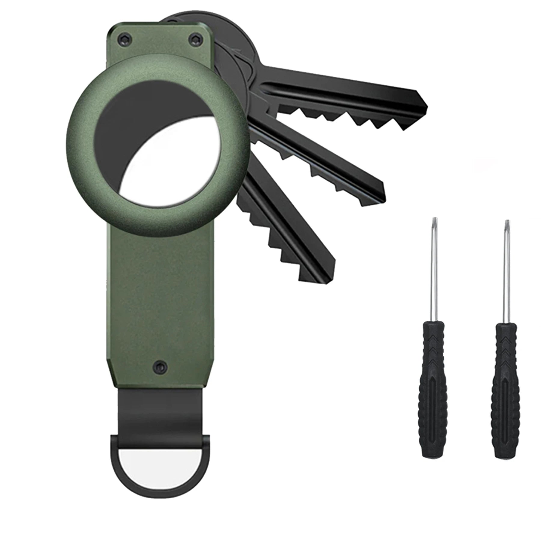 Compact Metal Key Organiser