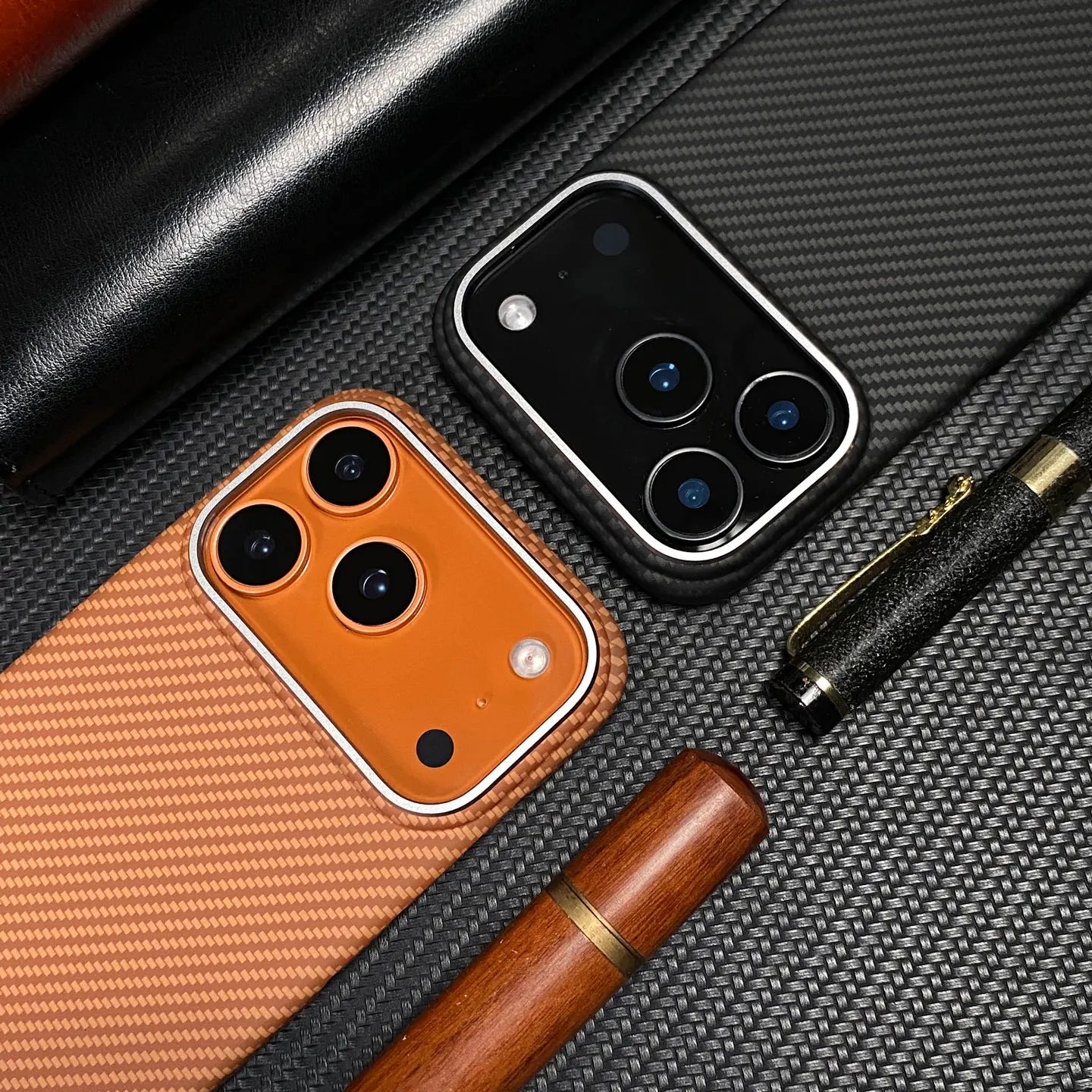 Carbon Fibre Magnetic Case for iPhone