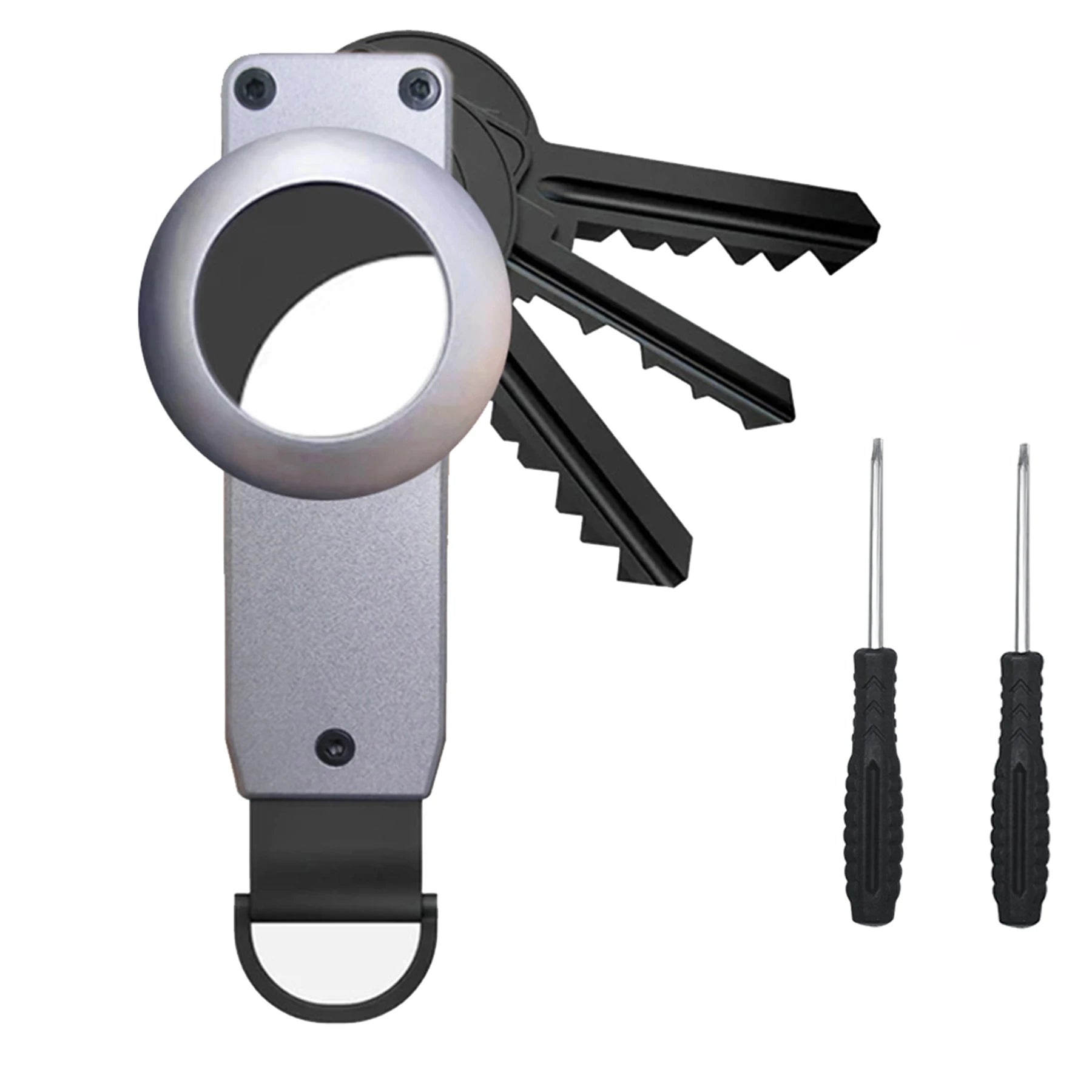 Compact Metal Key Organiser