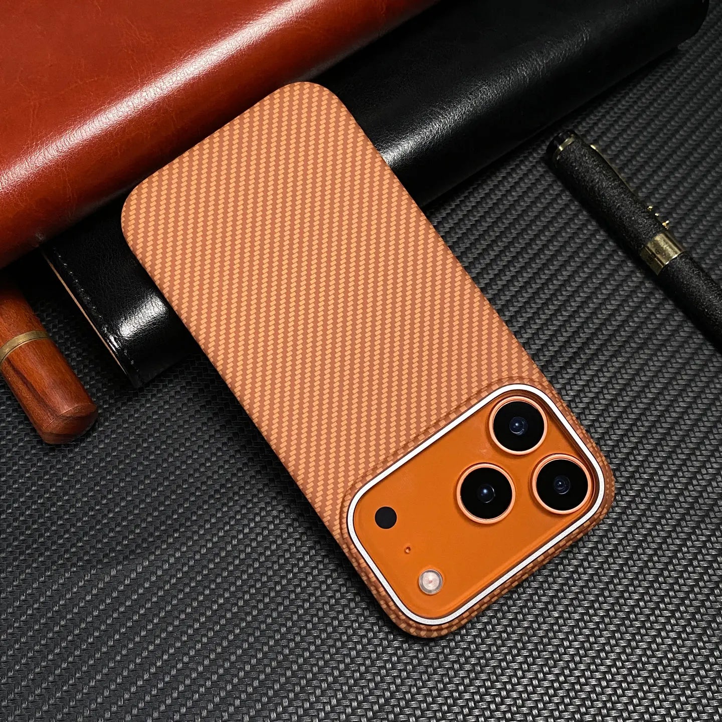 Carbon Fibre Magnetic Case for iPhone