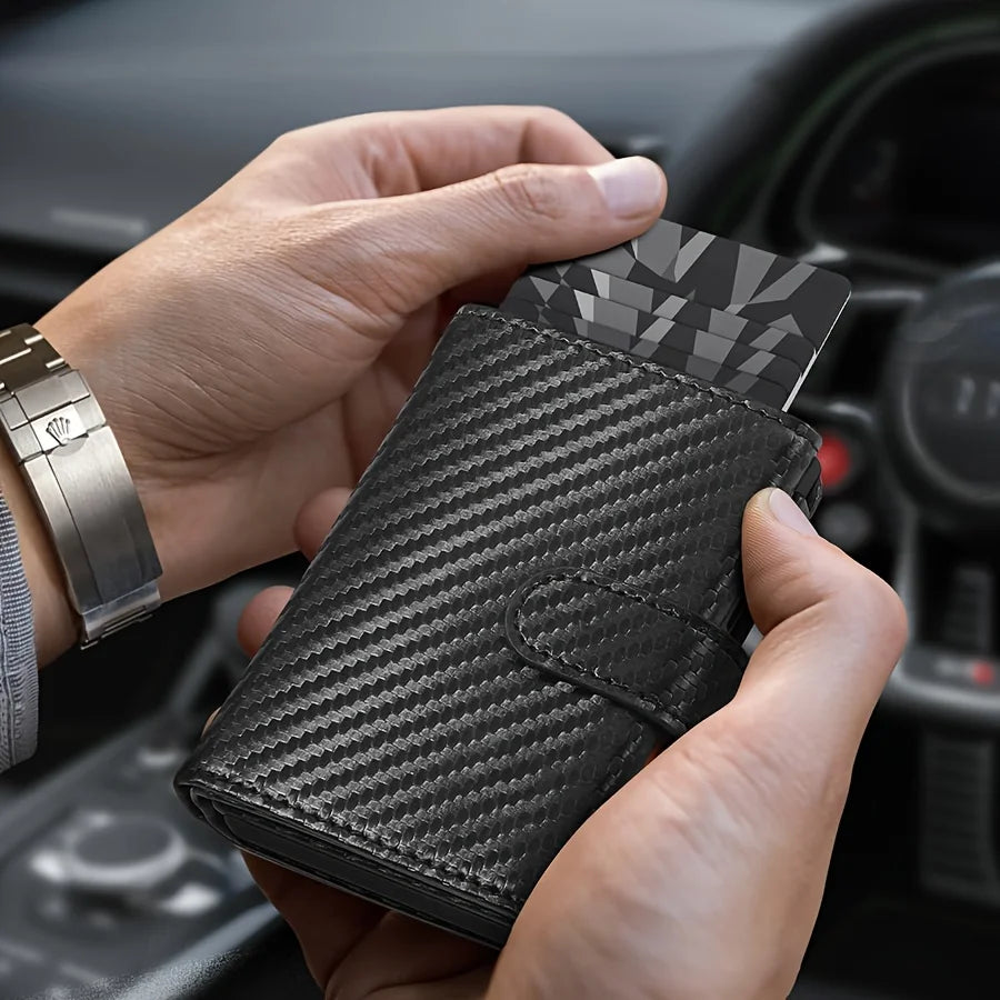RFID Slim Wallet with Coin Case