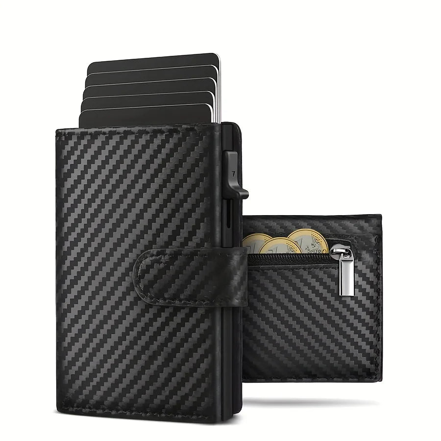 RFID Slim Wallet with Coin Case
